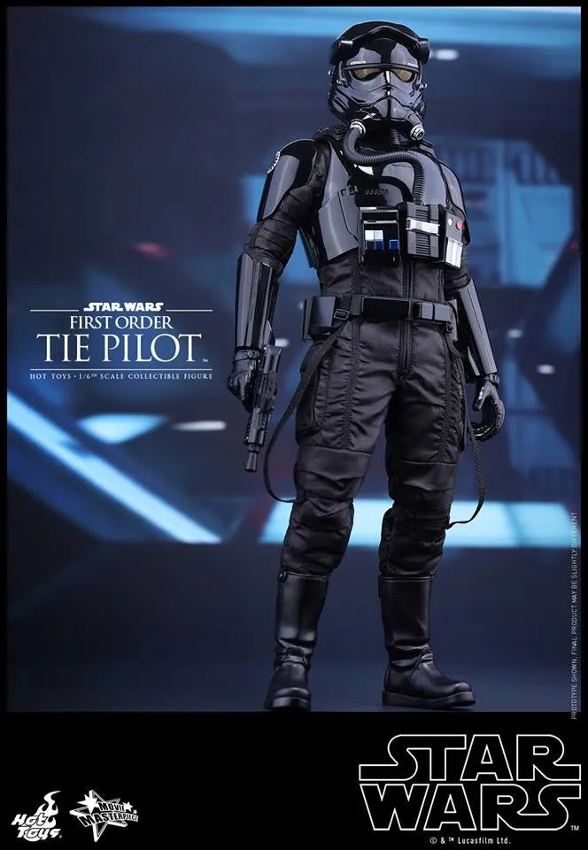 Hot Toys - MMS324 - Star Wars: The Force Awakens - First Order TIE Pilot