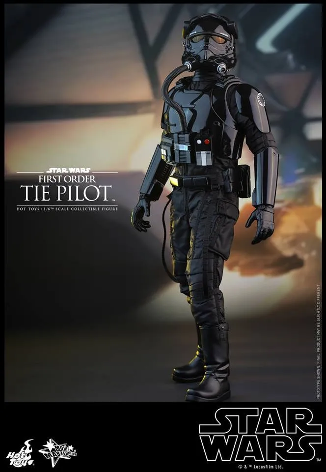 Hot Toys - MMS324 - Star Wars: The Force Awakens - First Order TIE Pilot