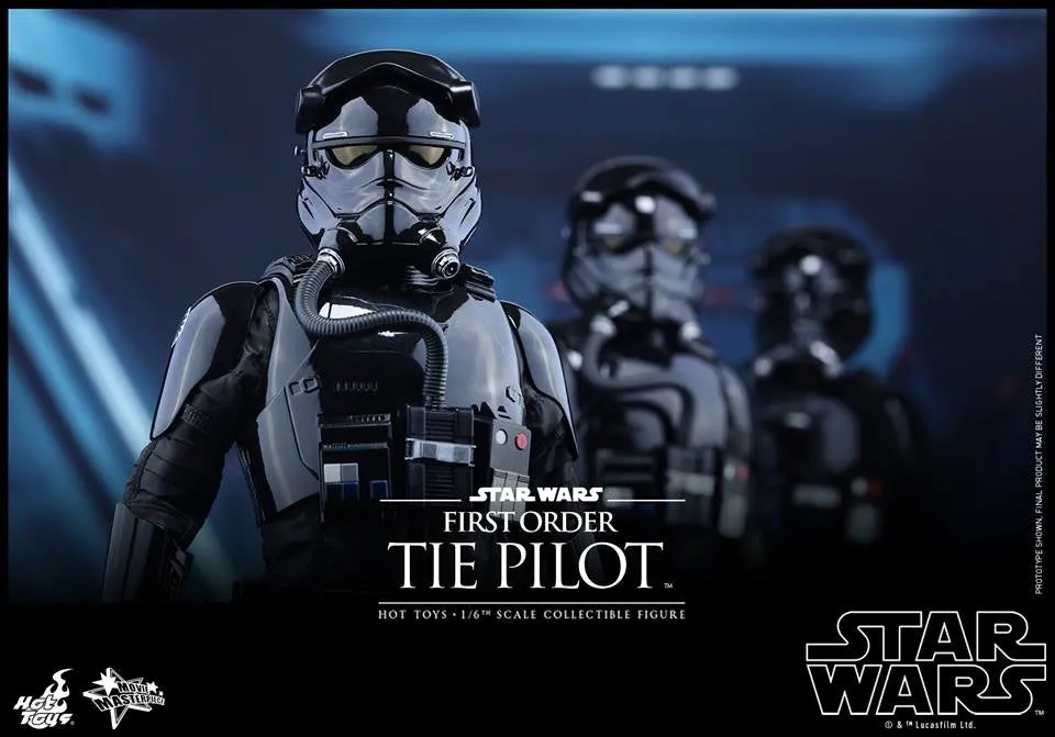 Hot Toys - MMS324 - Star Wars: The Force Awakens - First Order TIE Pilot