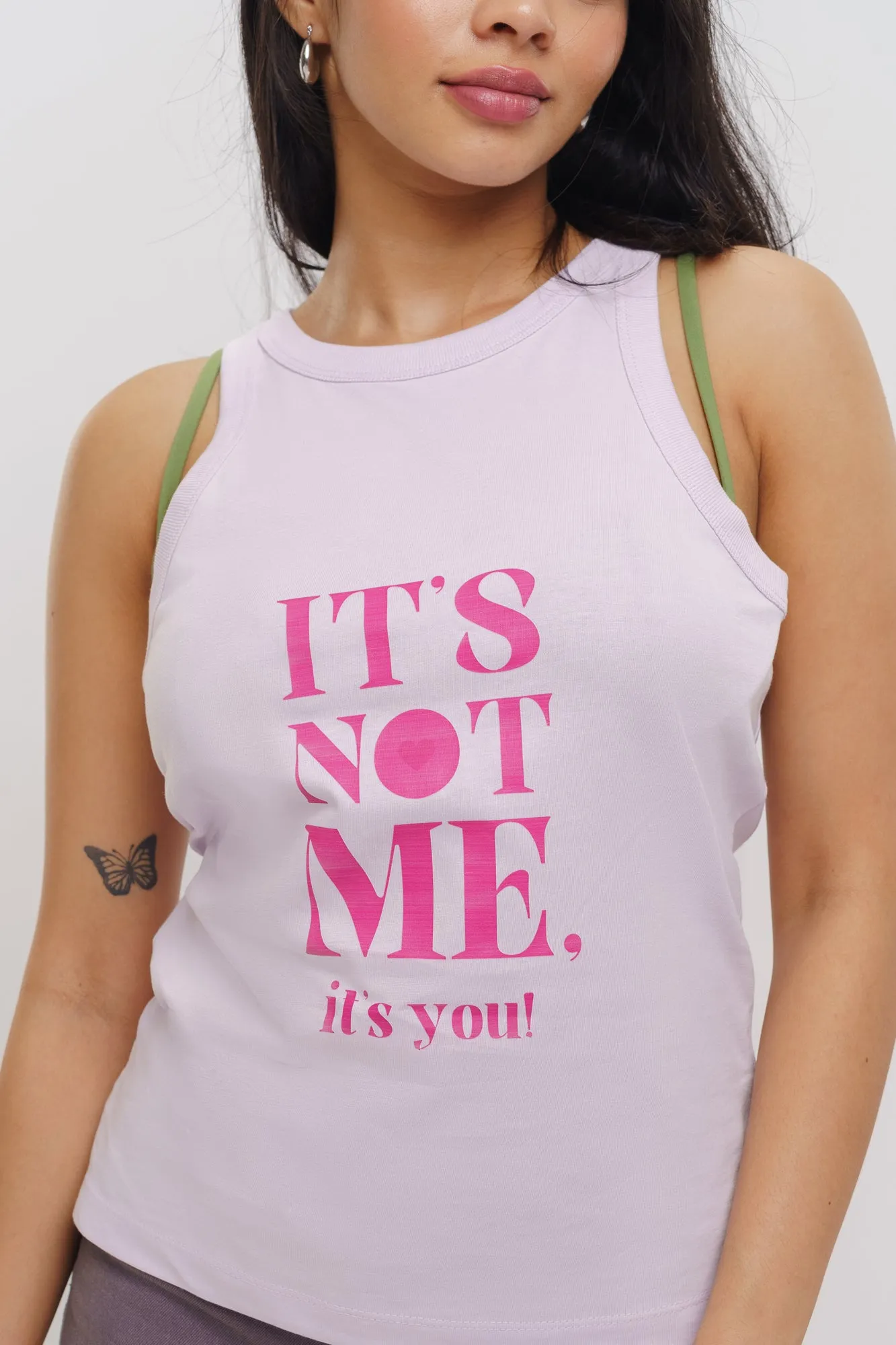 It's Not Me Tank Tee