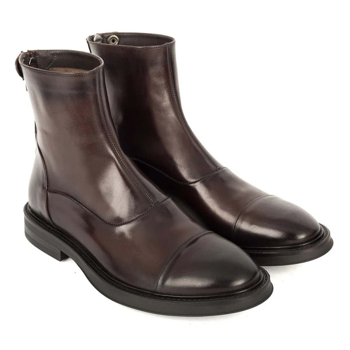 IVAN 10033<br>Mogano Ankle Boots