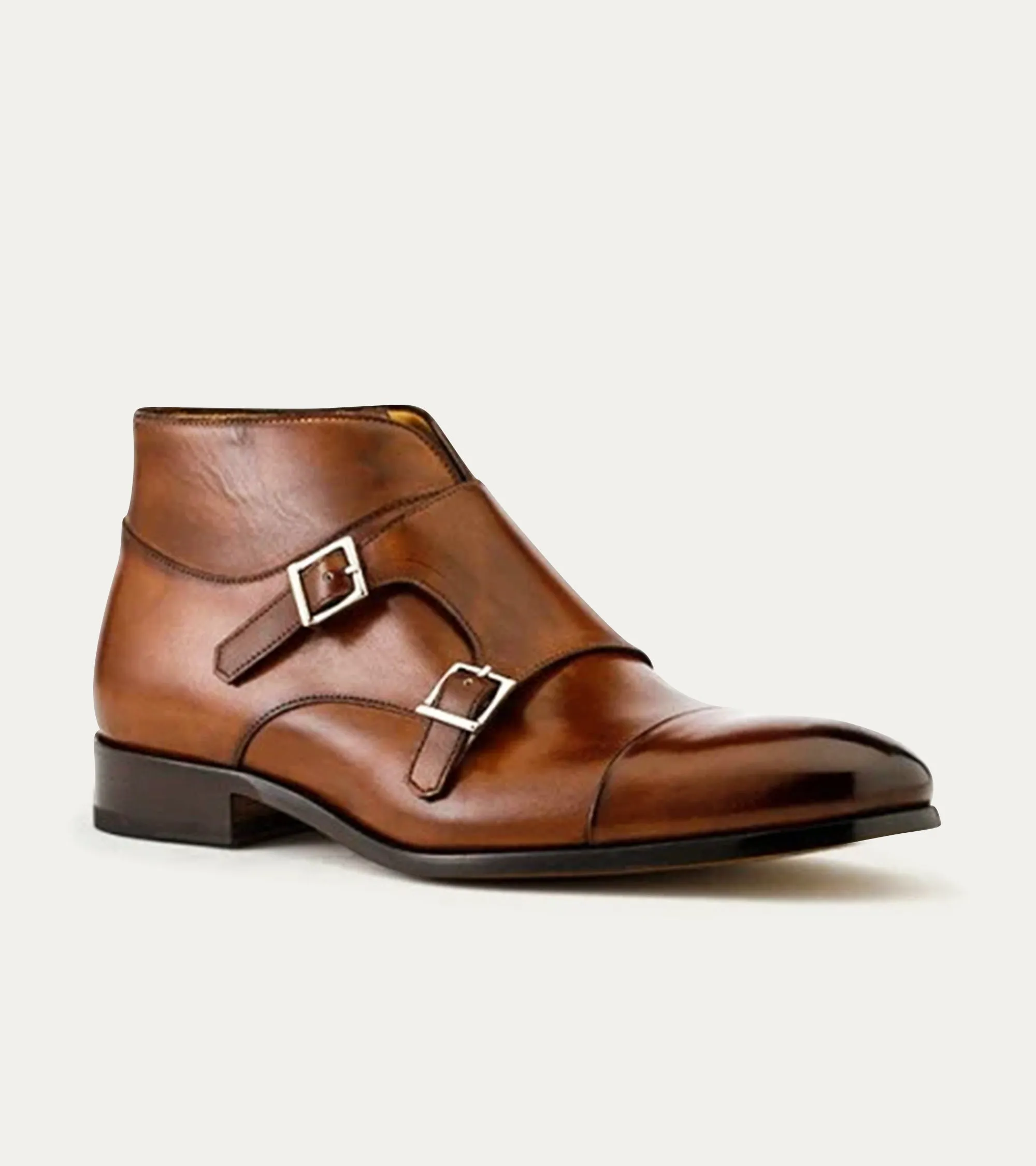 James Monkstrap Boot In Brown