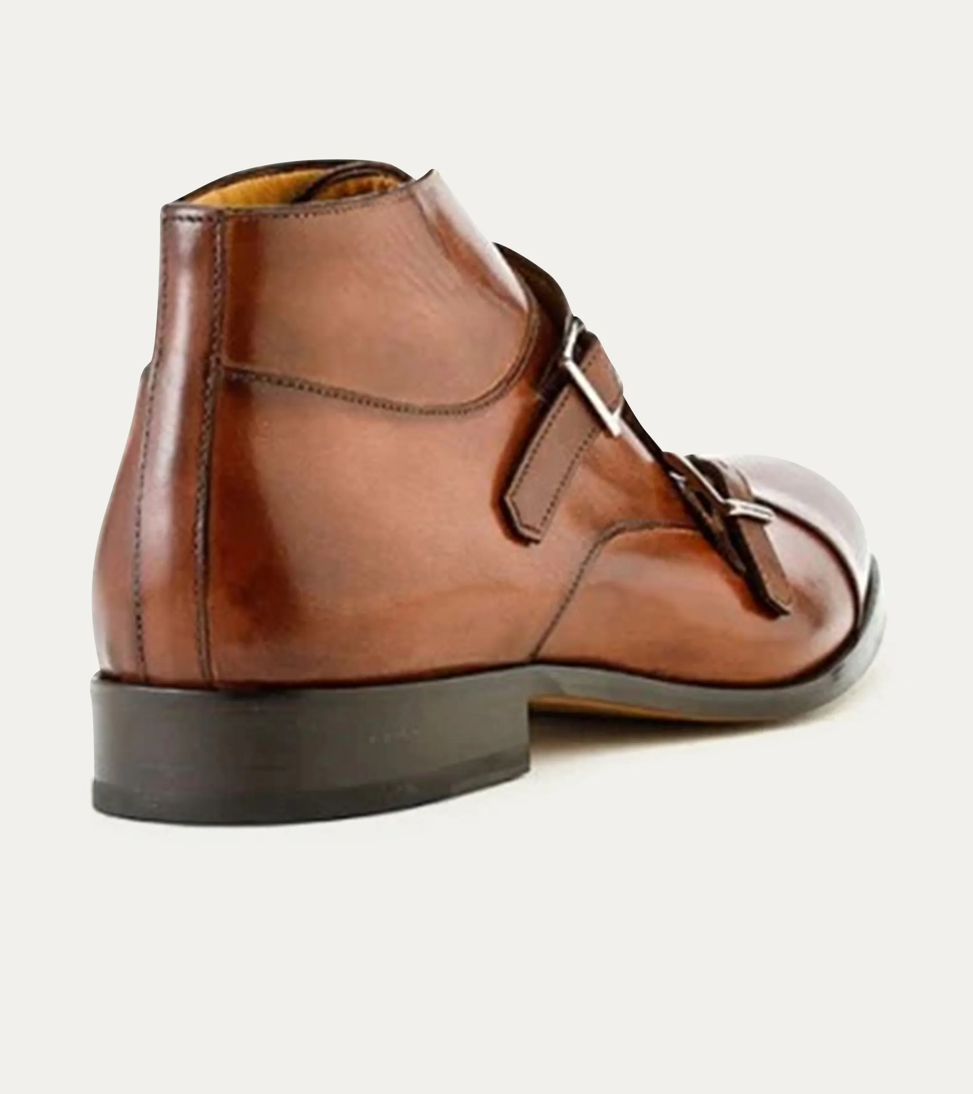 James Monkstrap Boot In Brown