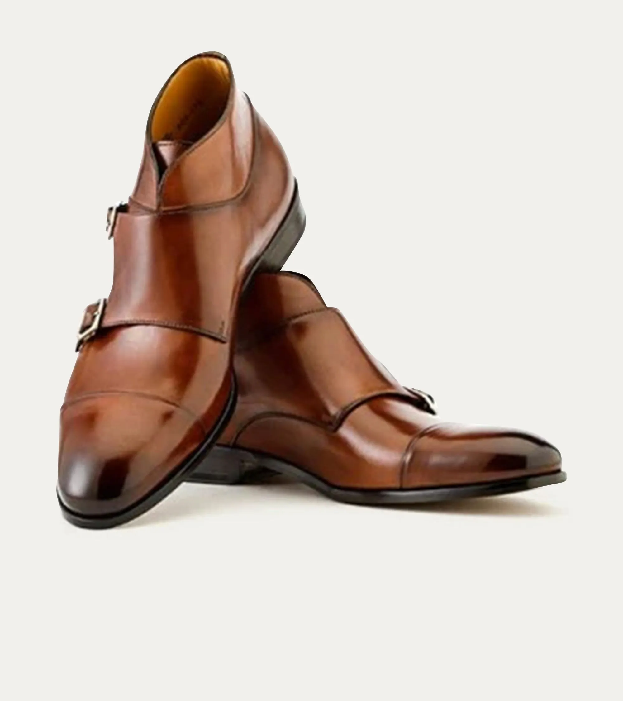 James Monkstrap Boot In Brown