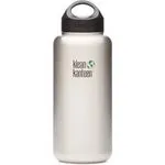 Klean Kanteen Wide Mouth Stainless Steel Bottle - 40 oz