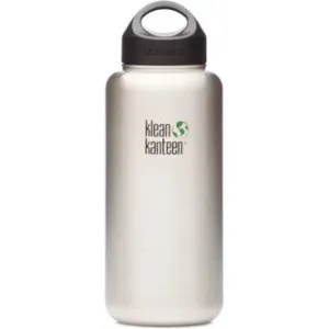 Klean Kanteen Wide Mouth Stainless Steel Bottle - 40 oz