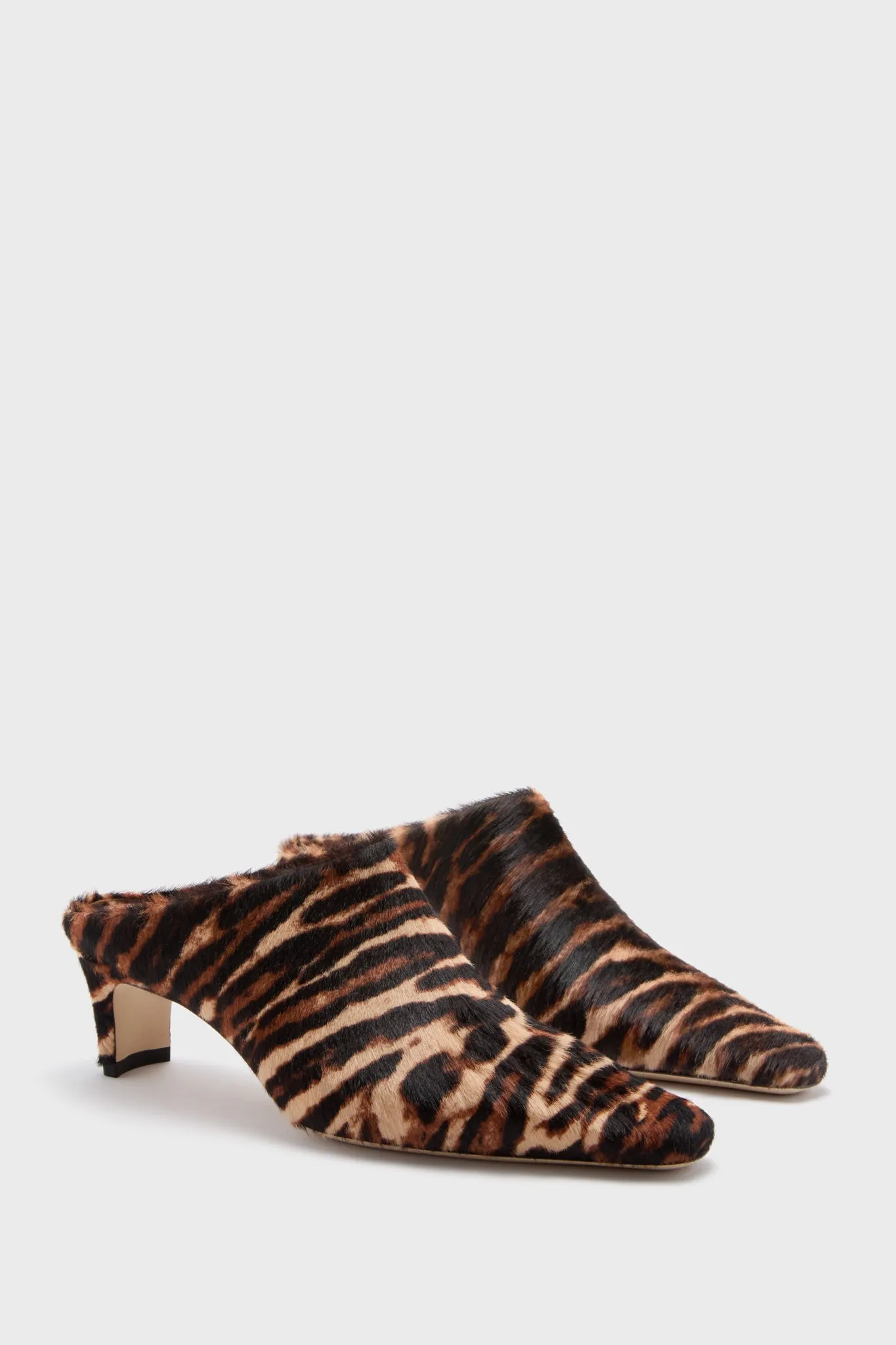 Lady Leopard Wally Mule