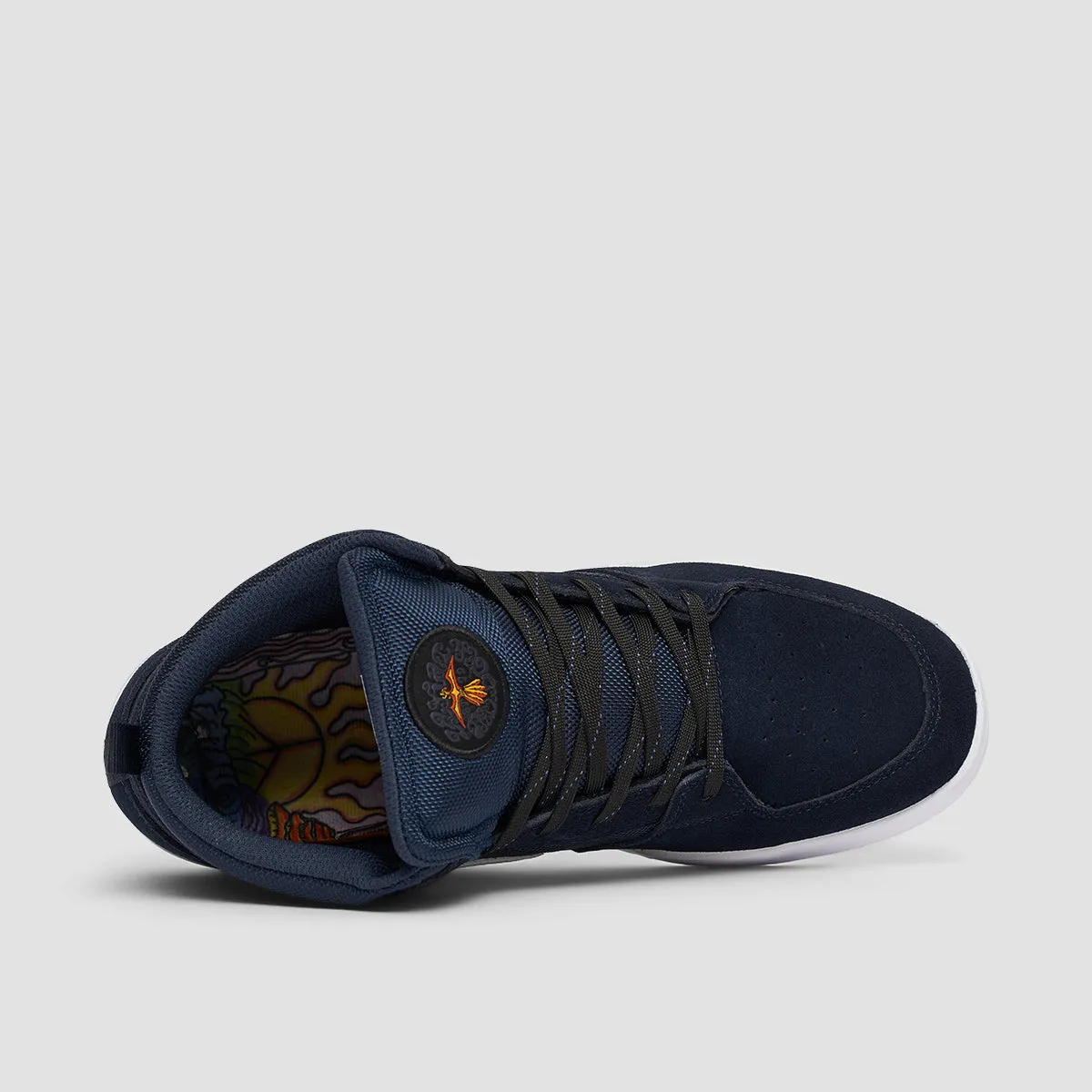 Lakai Trudger Shoes - Navy Suede