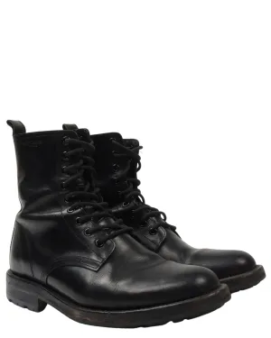 Leather Combat Boots