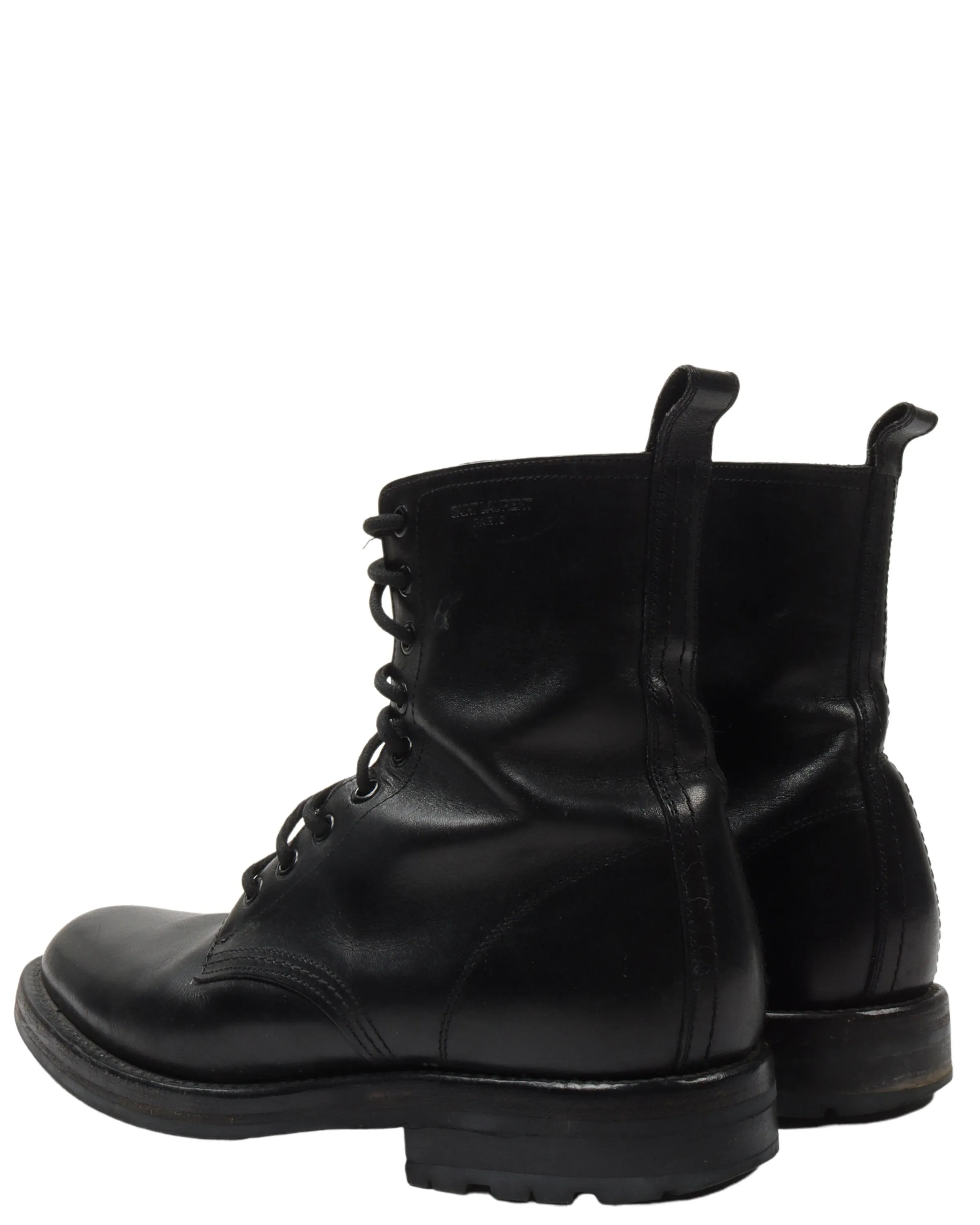 Leather Combat Boots