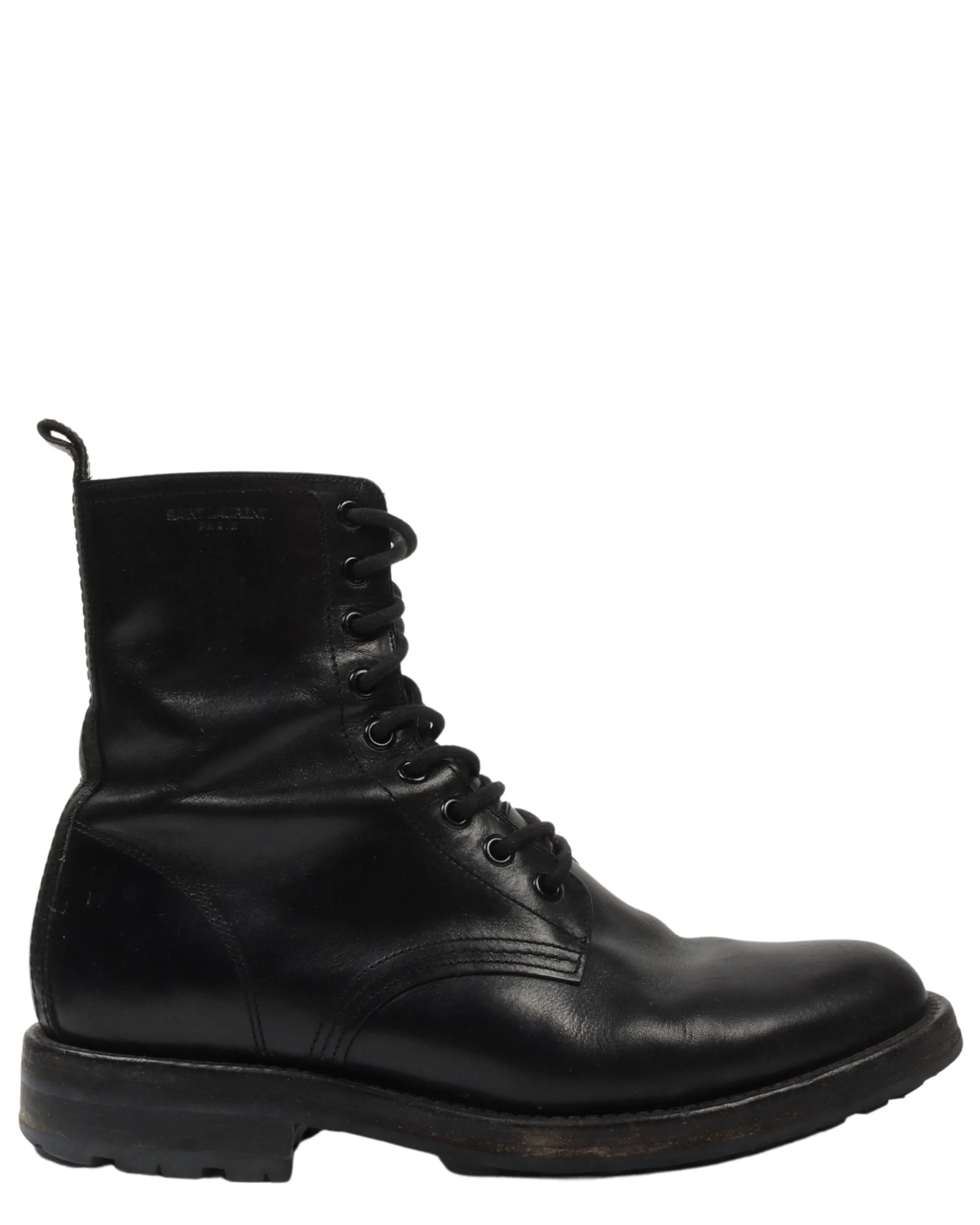 Leather Combat Boots