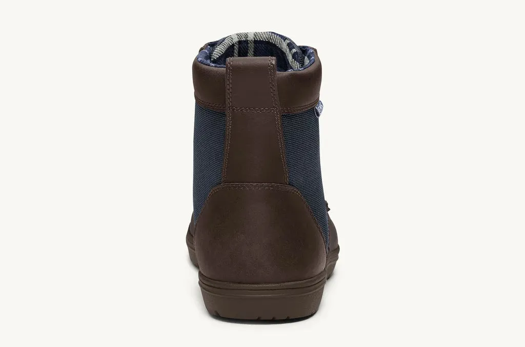 Lems Boulder Boot UK Sizes - Navy Stout