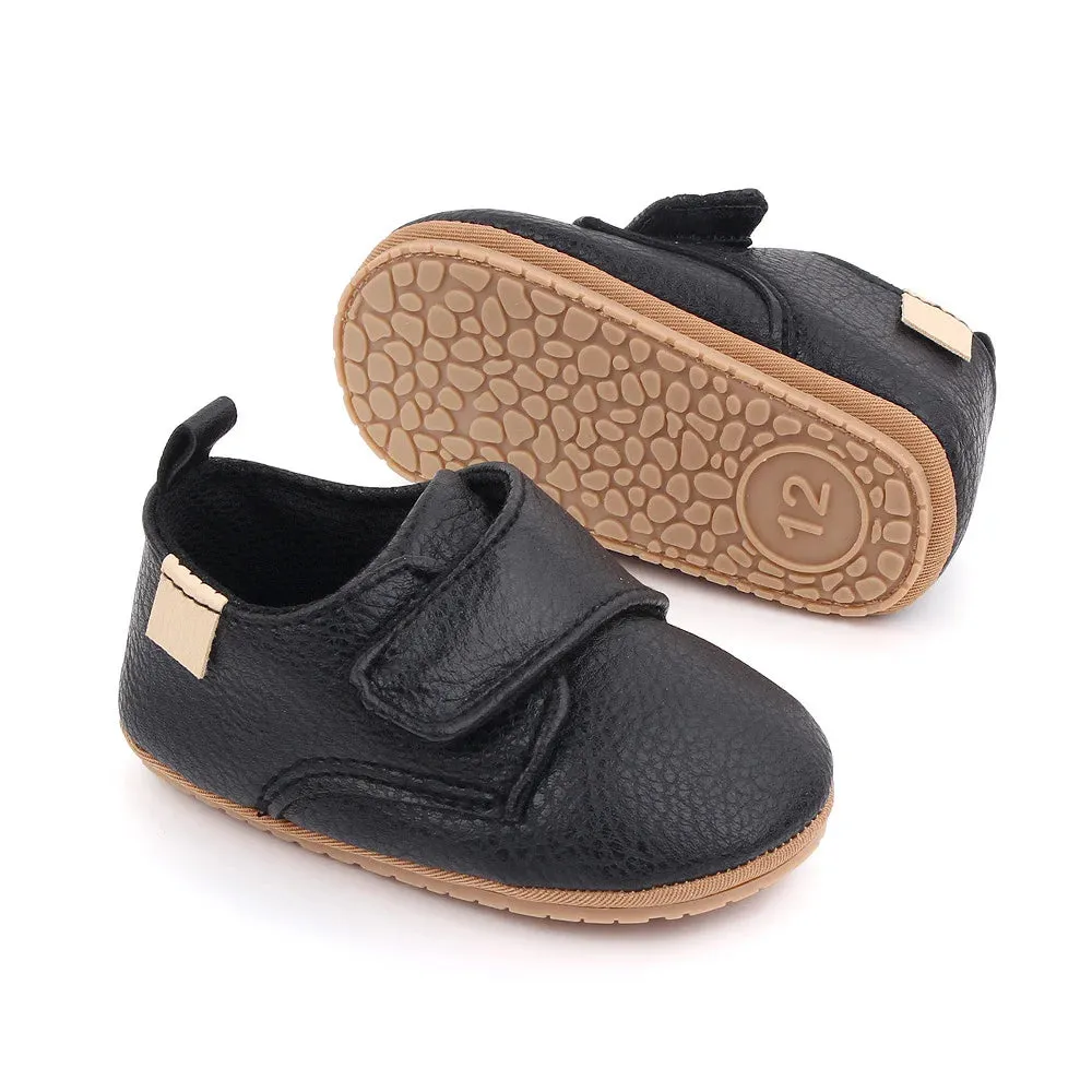 Little Pacer Eco-Leather Velcro Shoes