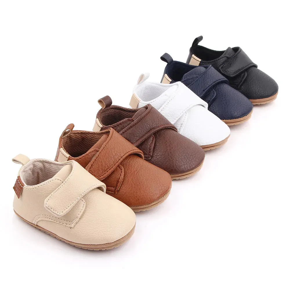 Little Pacer Eco-Leather Velcro Shoes