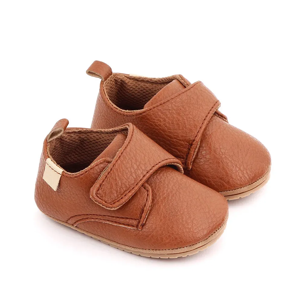 Little Pacer Eco-Leather Velcro Shoes