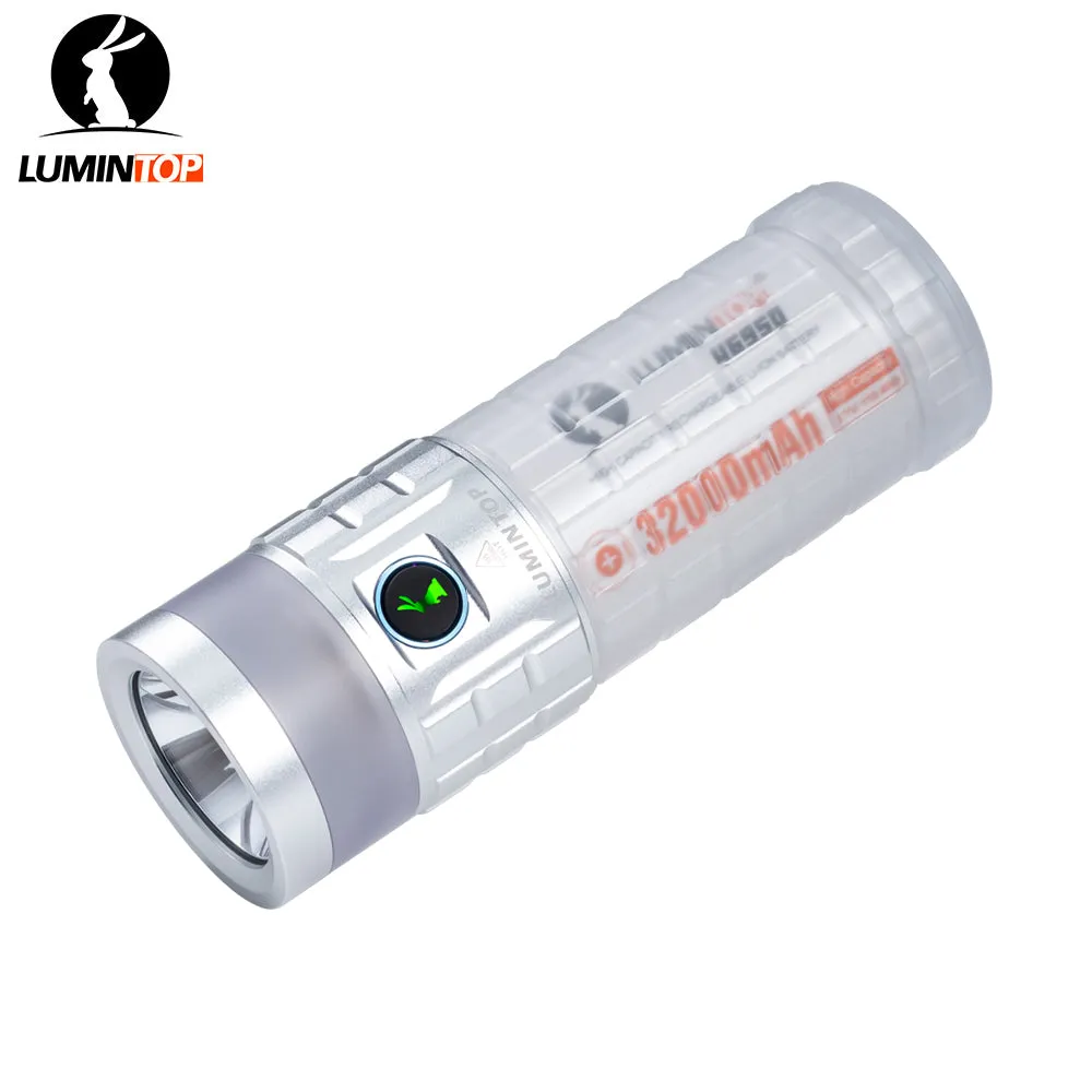 Lumintop Rainbow LED RGB Flashlight 3000LM 46950 Battery Camping Torch