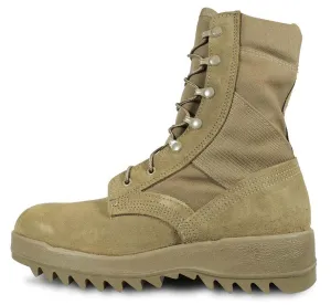 MCRAE Hot Weather Coyote Ripple Sole Combat Boots