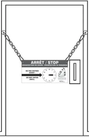 MedPro Defense Nocospray Chain Door Block