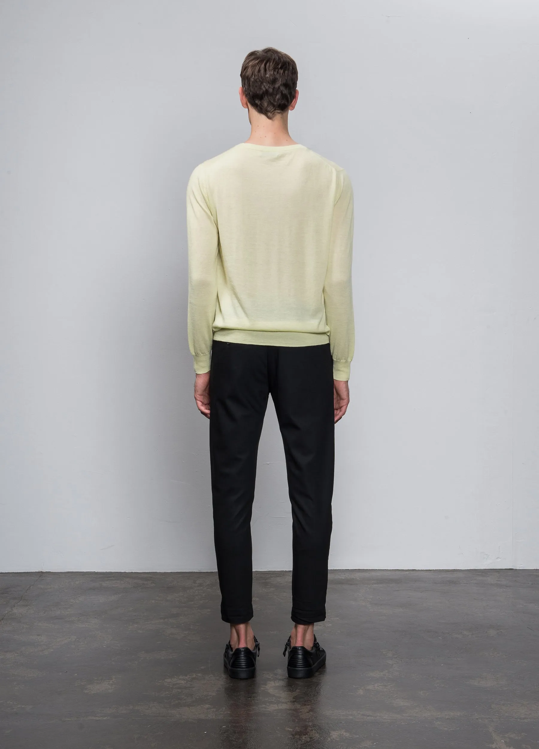 Men Lightweight Crew Neck_Key Lime