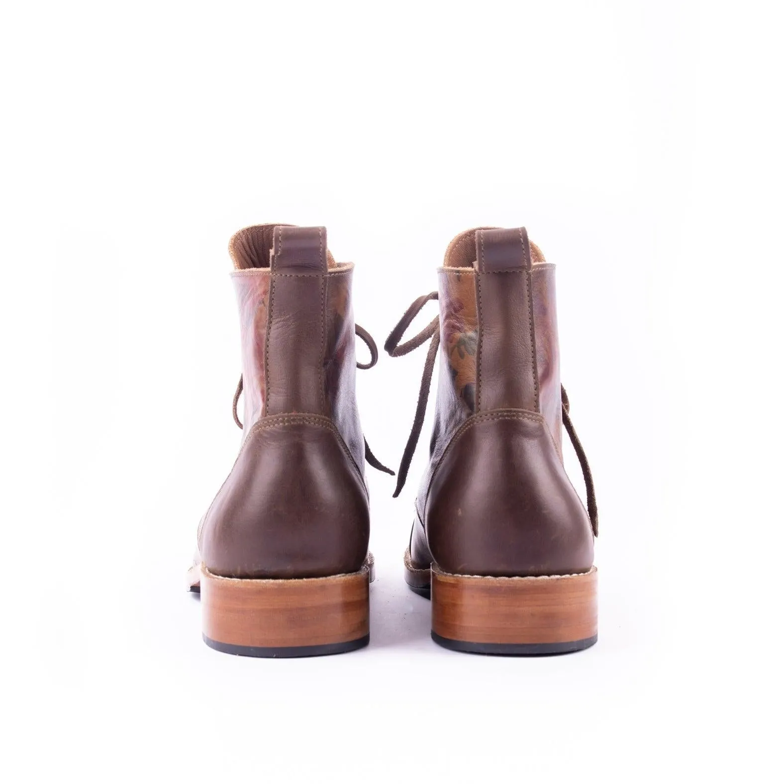 MK211254 - El Don Fiore Café [Men's Leather Boots]