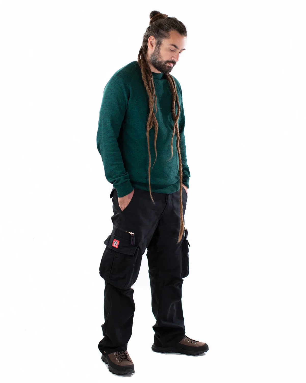 Molecule Cargo Combat Trousers Black