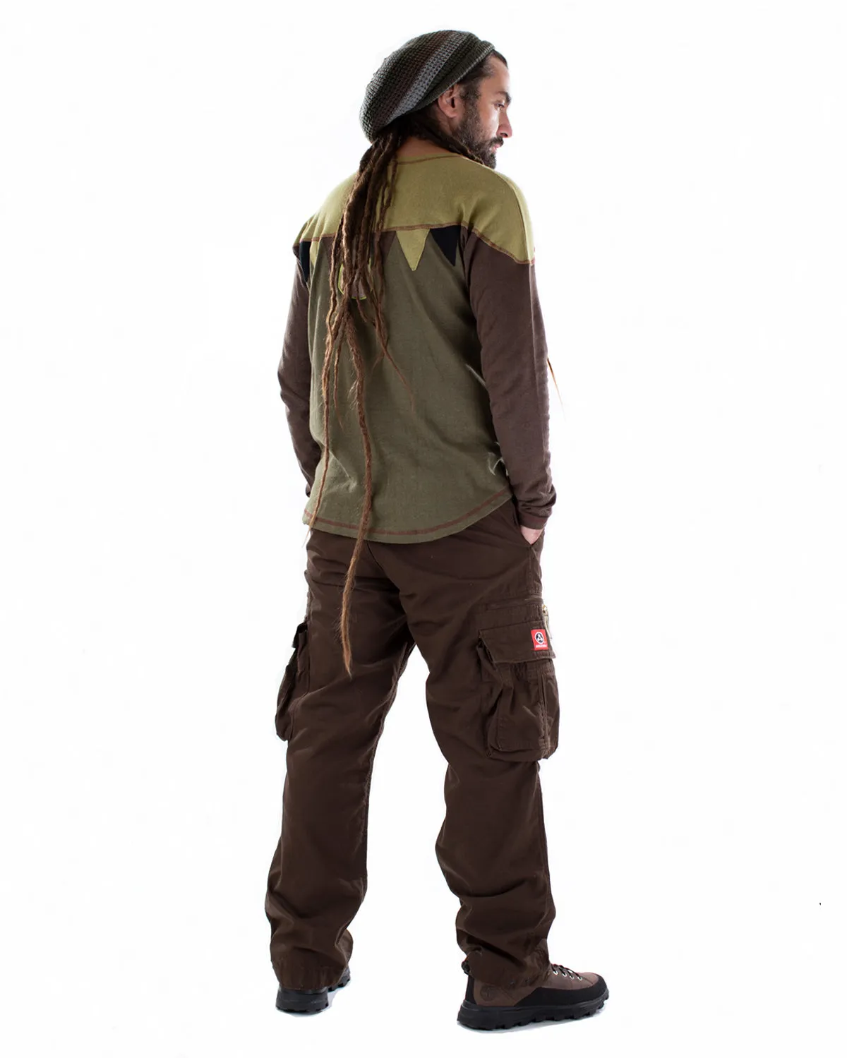 Molecule Cargo Combat Trousers Brown