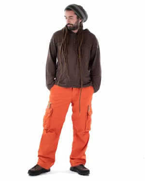 Molecule Cargo Combat Trousers Orange