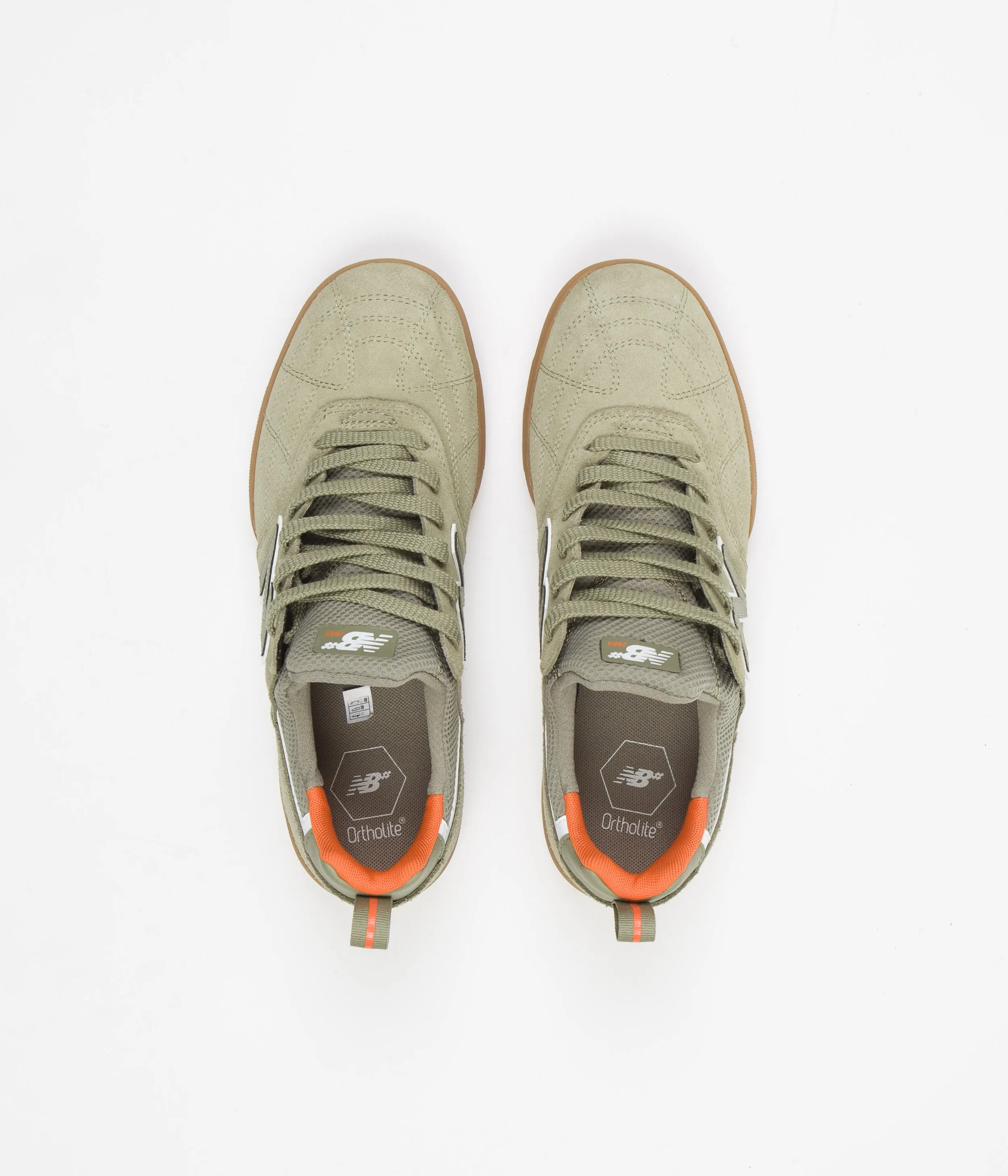 New Balance Numeric 288 Shoes - Olive / White