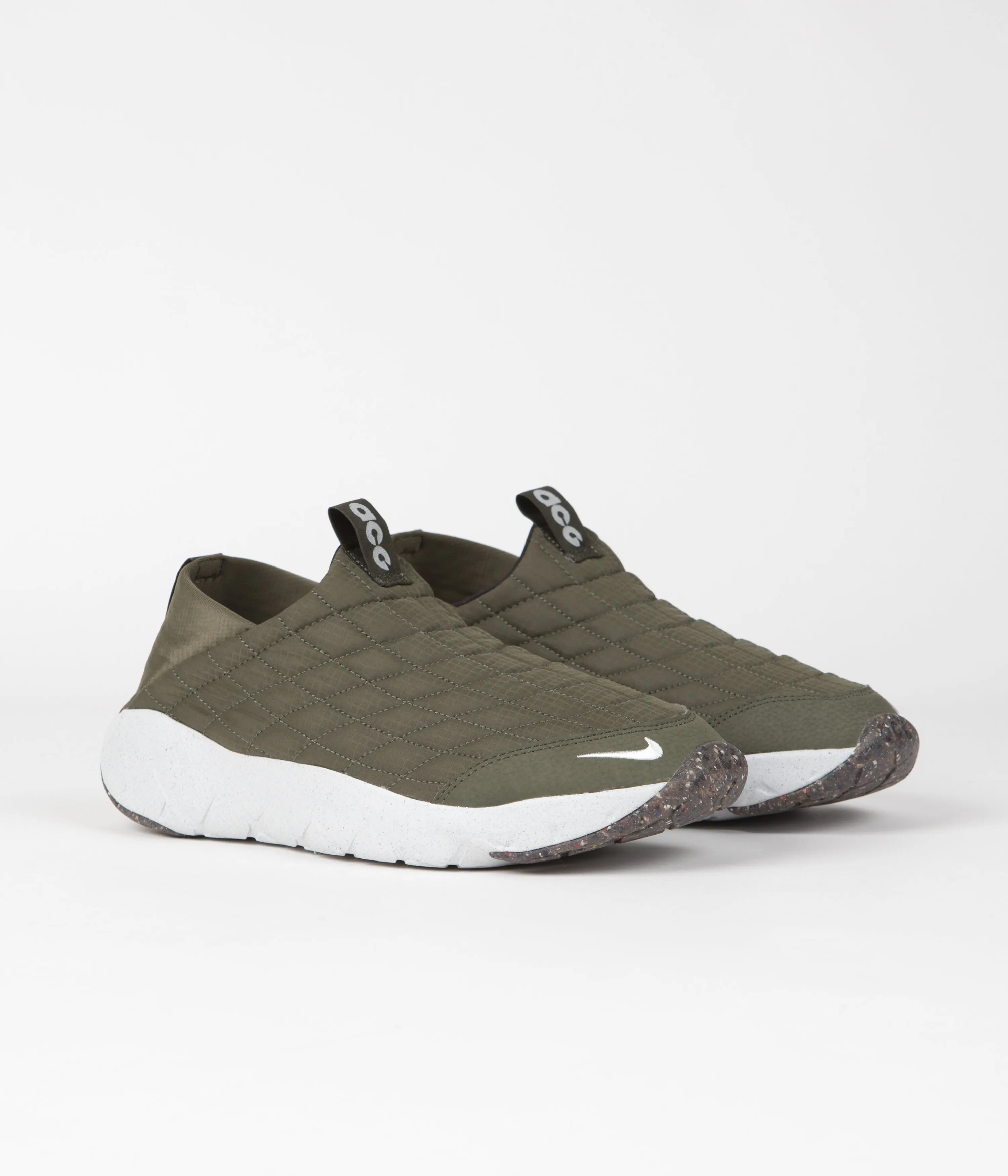 Nike ACG Moc 3.5 Shoes - Cargo Khaki / Summit White - Cargo Khaki