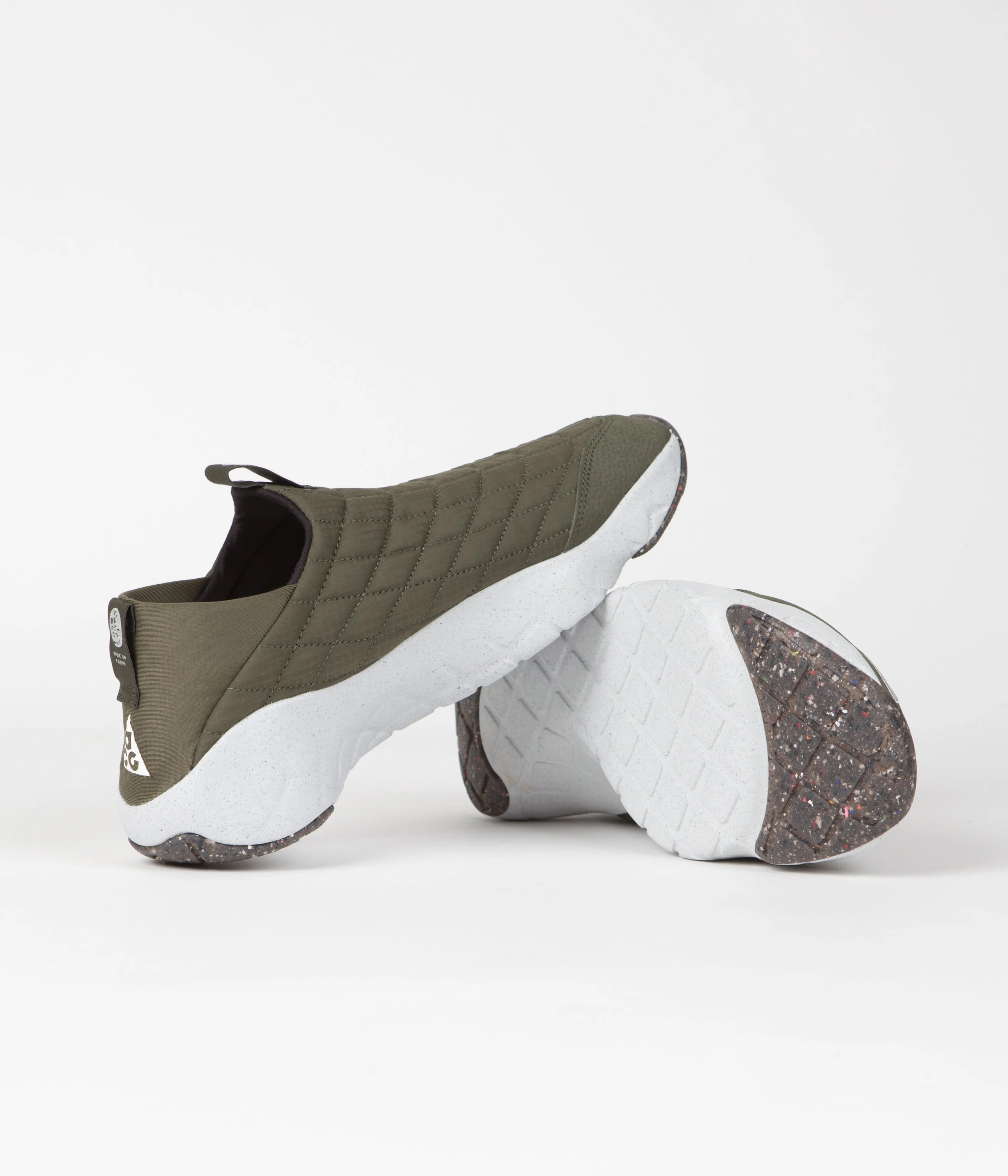 Nike ACG Moc 3.5 Shoes - Cargo Khaki / Summit White - Cargo Khaki