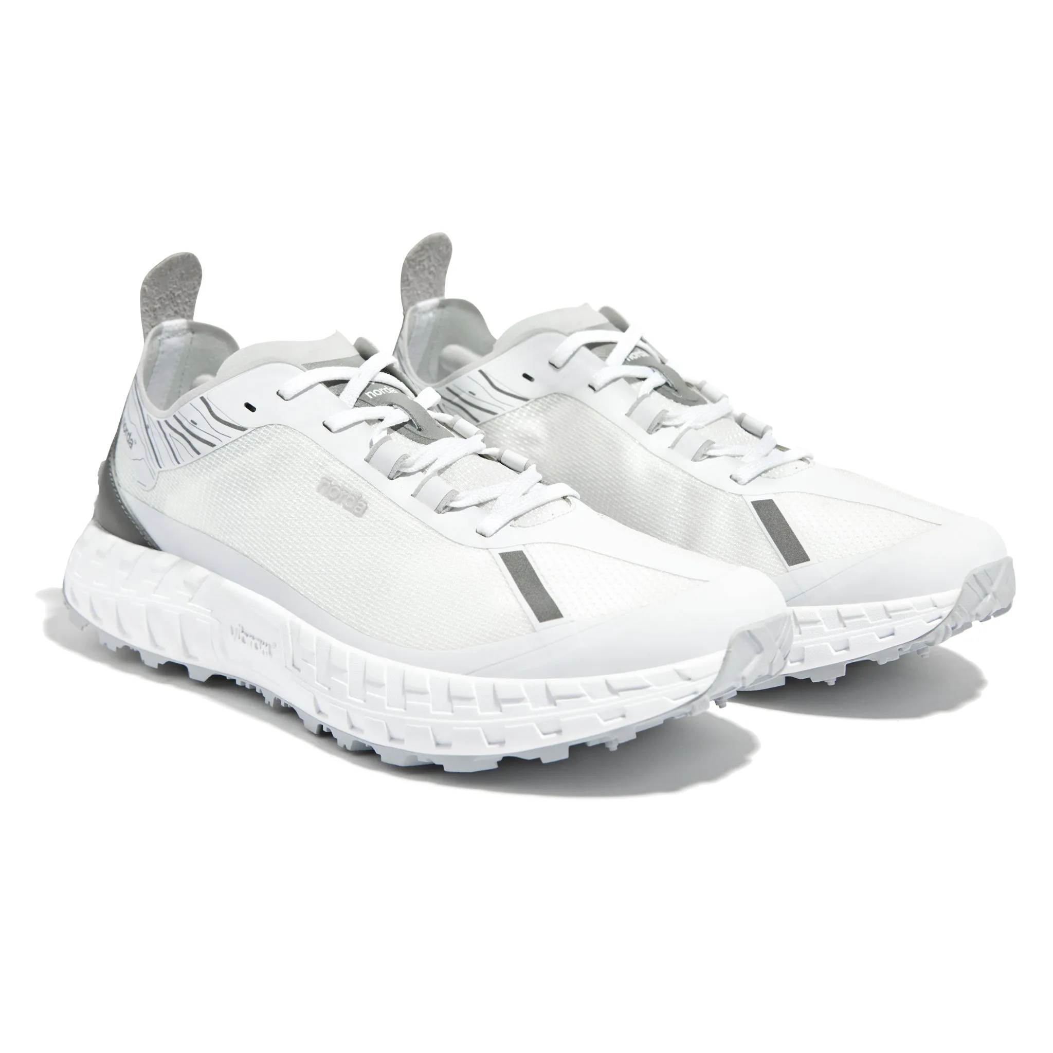 norda Women's 001 Trail Running Shoes White / Grey