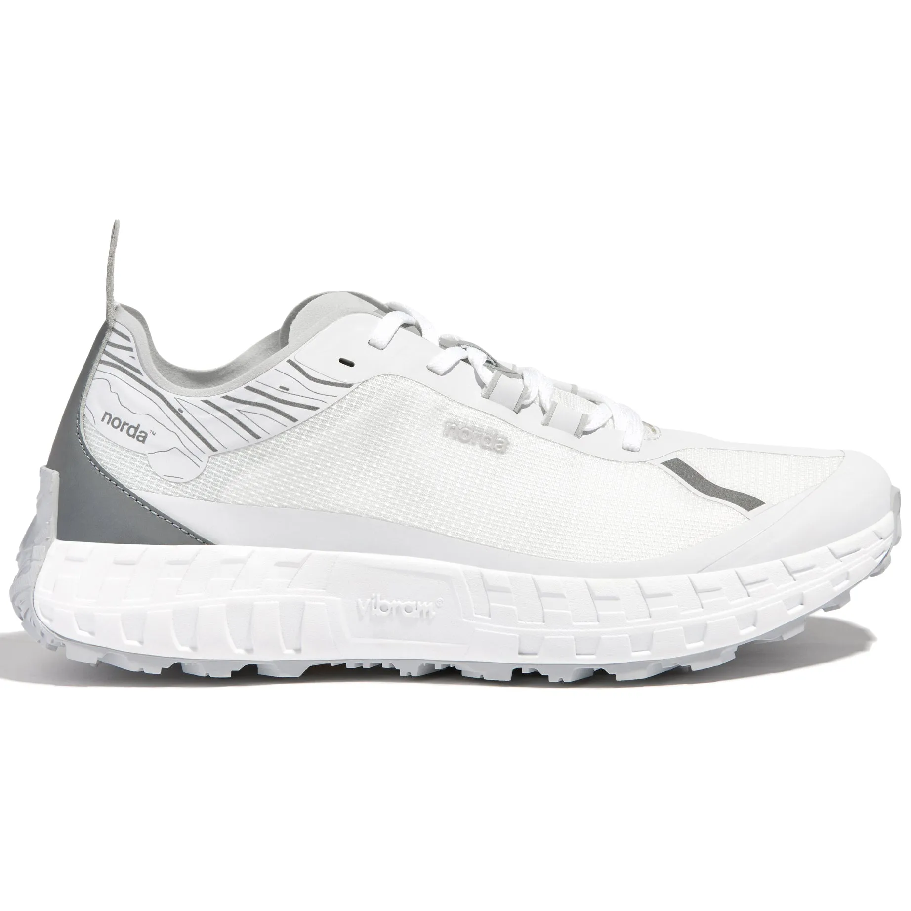 norda Women's 001 Trail Running Shoes White / Grey