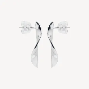 Ocean Trail Silver Earrings