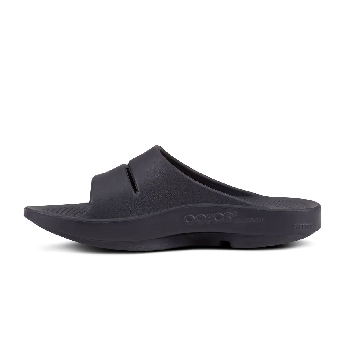 'OOFOS' Unisex OOahh Sport Slide - Matte / Black