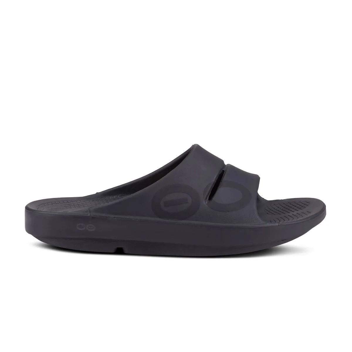 'OOFOS' Unisex OOahh Sport Slide - Matte / Black