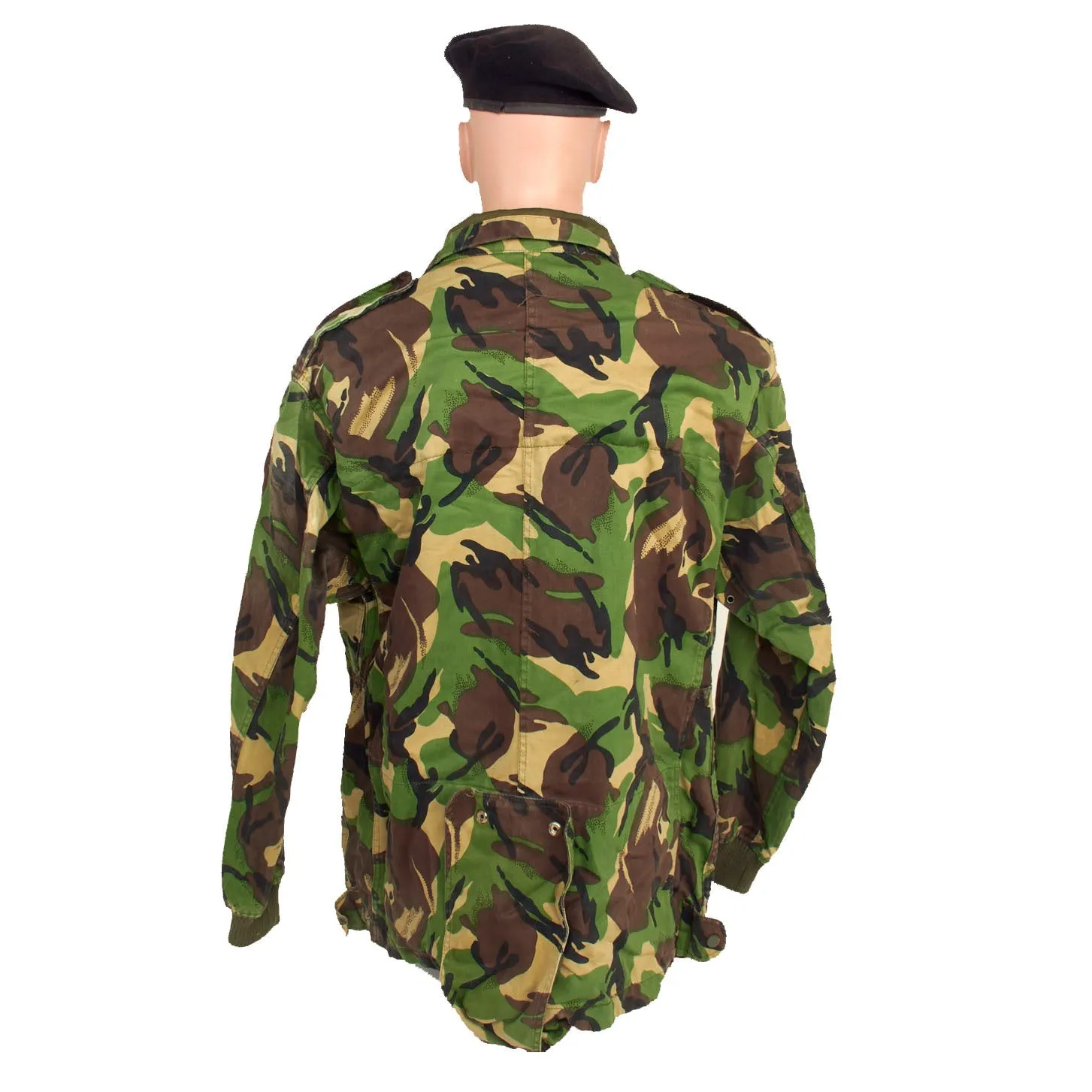 Original Persian Gulf War Iraqi Republican Guard Special Forces DPM Camouflage Dennison Jump Smock With Beret