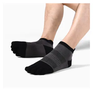 Owlkay Breathable Sweat-wicking Short Five-toe Sports Socks