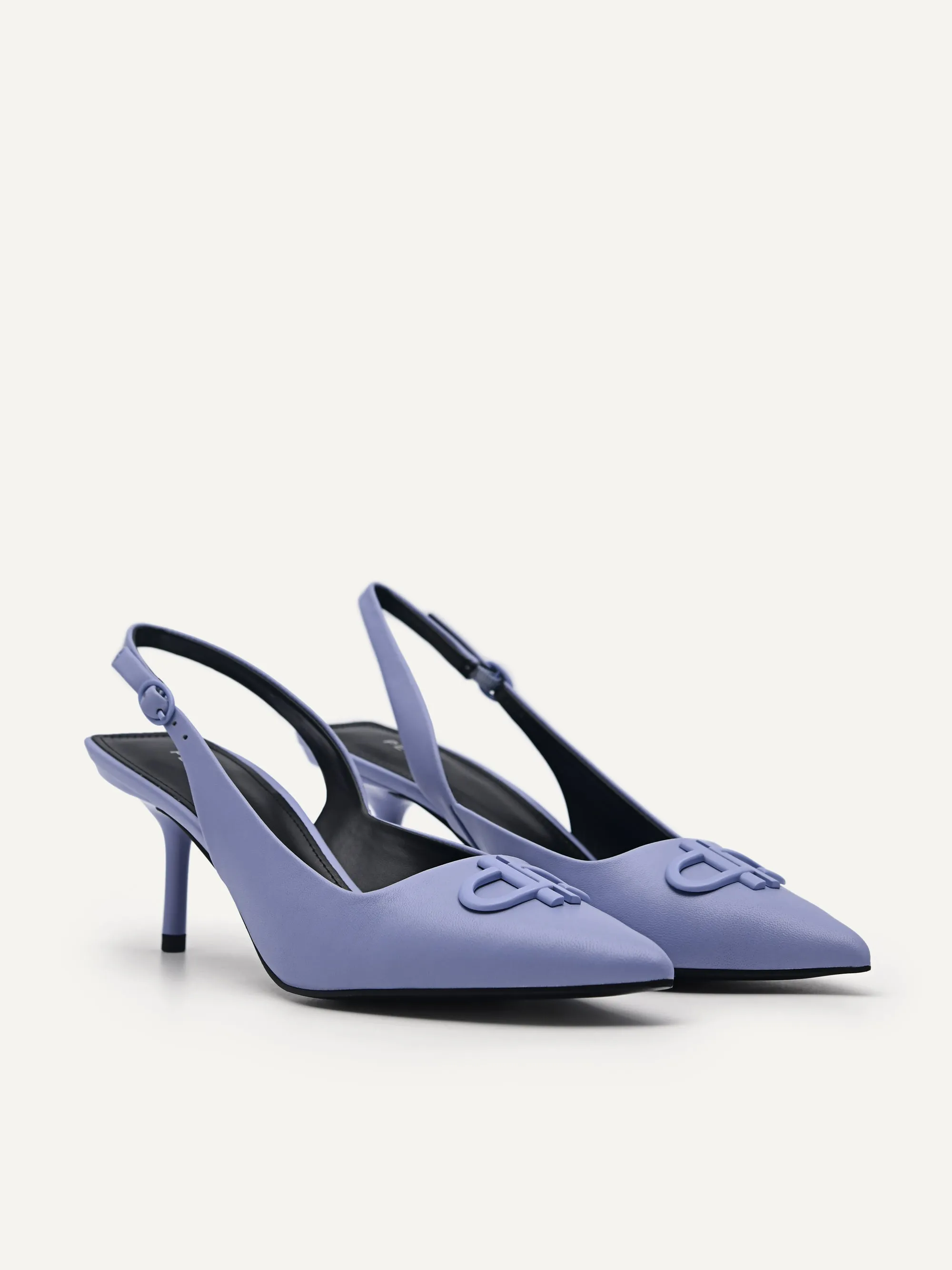 PEDRO Icon Leather Pointed Slingback Pumps