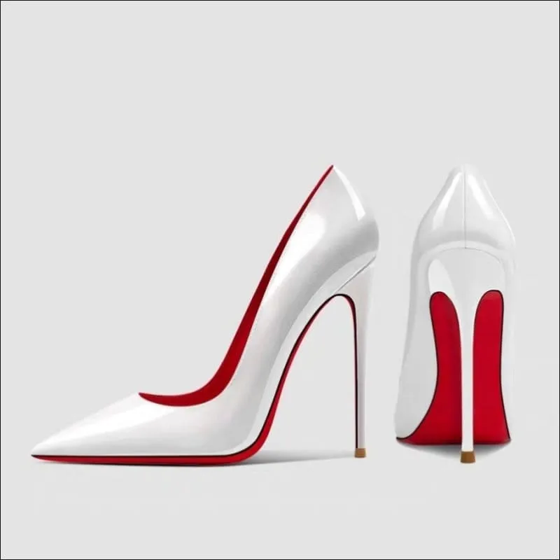 Pure Desire Red Sole Luxury High Heel Shoes for Effortless Elegance