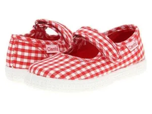 Red Gingham Mary Jane