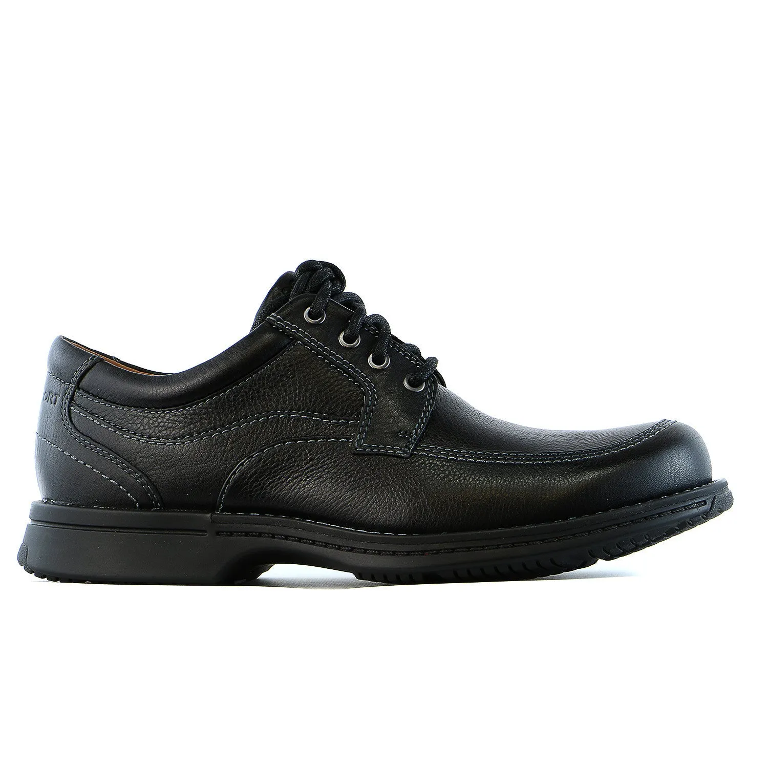 Rockport Classics Revised Moc Toe Oxford  - Black - Mens