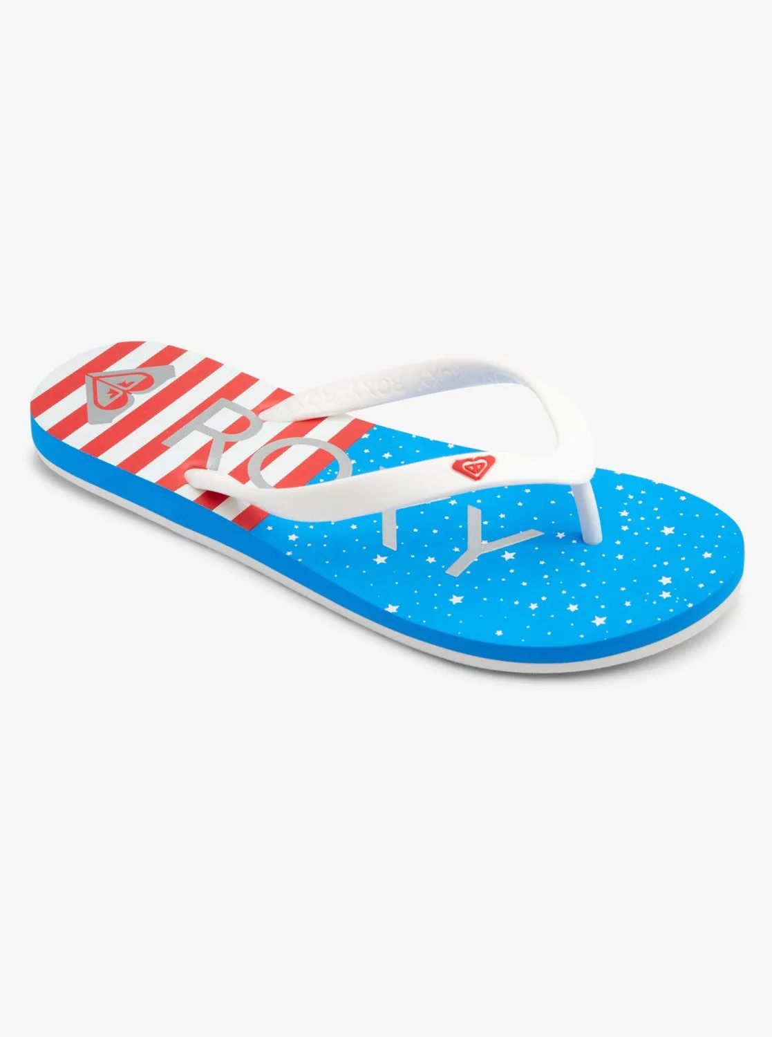 'Roxy' Women's Tahiti VII Sandal - Red / White / Blue