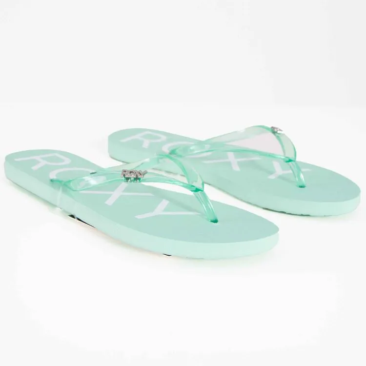 'Roxy' Women's Viva Jelly Sandal - Mint