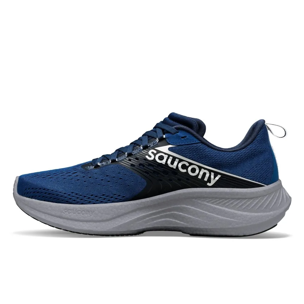 Saucony Men's Ride 17 - Tide/Silver (Wide Width)