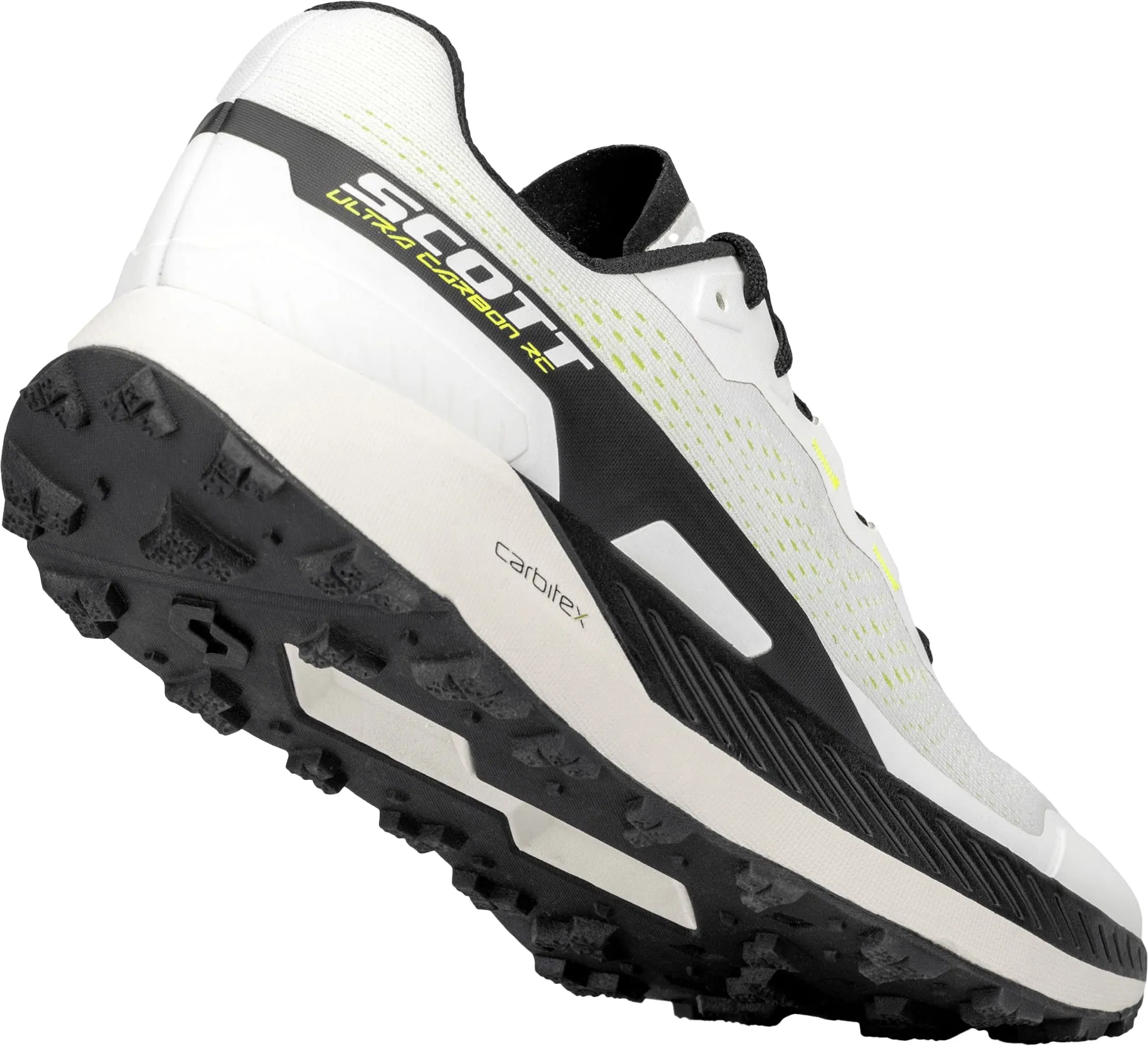 Scott Ultra Carbon RC Mens Trail Running Shoes - White