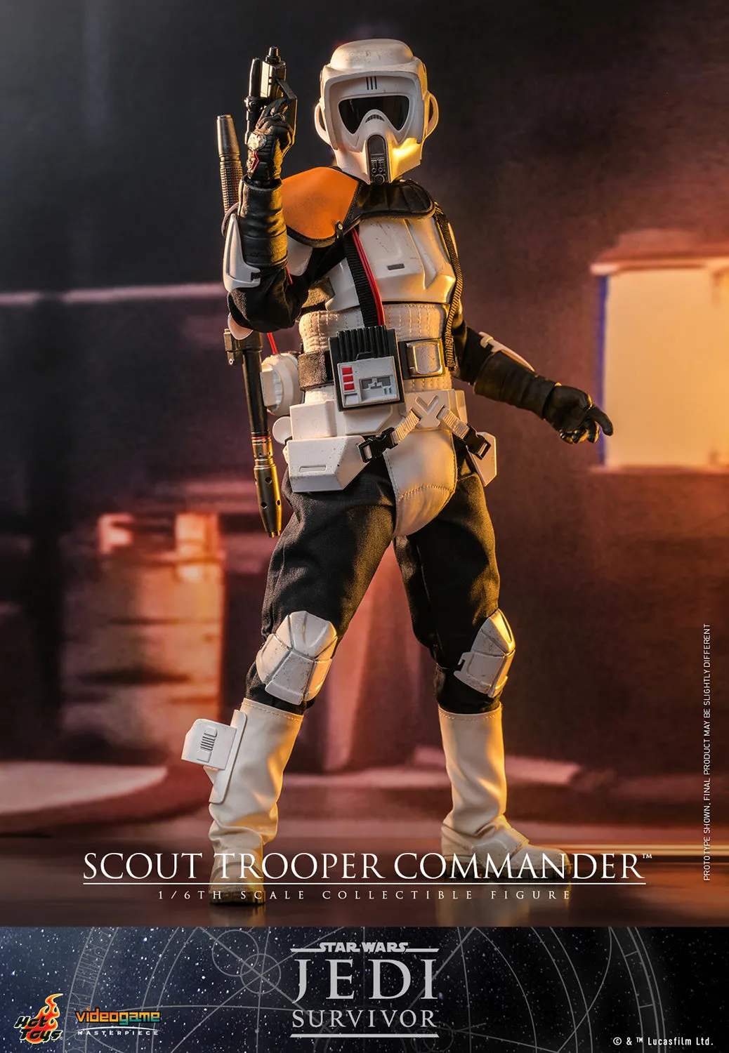 Scout Trooper Commander 1/6 Scale Figure by Hot Toys