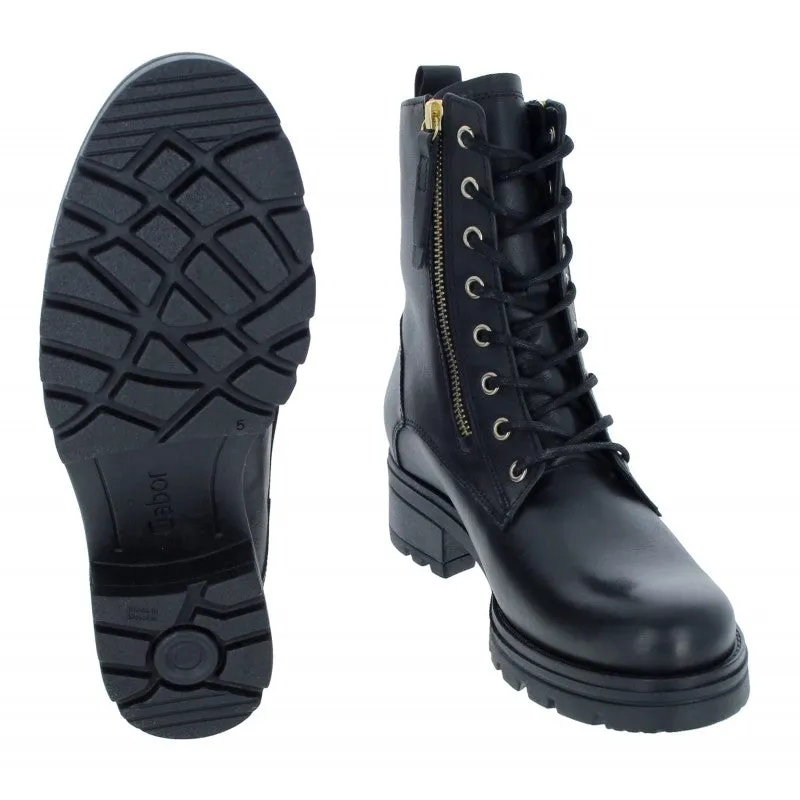 Serve Black Ankle Boots