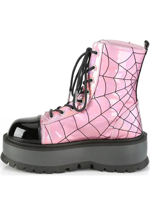 SLACKER-88 [Pink Holo] | BOOTS [PREORDER]