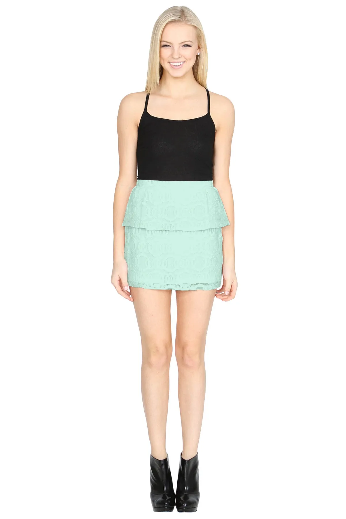 Snow Mint Skirt