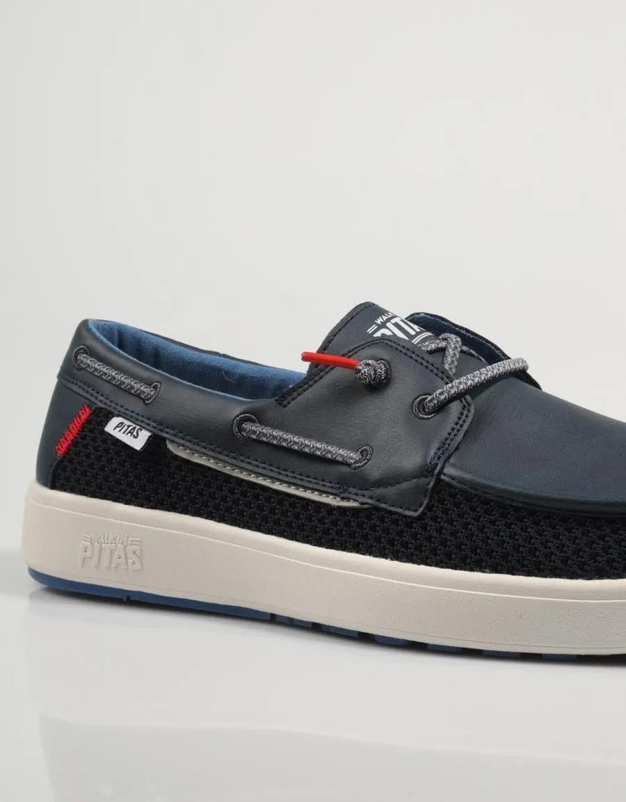  sports shoes WALKIN PITAS Capri en Navy Blue 82742